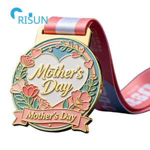Médaille personnalisée pour la fête des mères, la meilleure maman, la mère, mini marathon virtuel, médaille de course, médaille personnalisée pour la fête des mères - Product Image 5