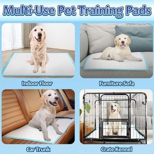 High Quality Disposable Super Absorbent Fluff Pulp Material <b>Pet</b> Training Pads with Custom Packaging and OEM Services - Product Image 5