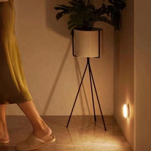 无线柜灯便携式和可充电发光二极管圆盘灯PIR运动传感器发光二极管夜灯 - Product Image 4