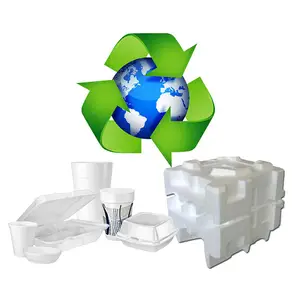 Feuille de film d'emballage plastique sous vide, machine de recyclage des mousses, PE, XPE, EPP, EPS, XLDPE