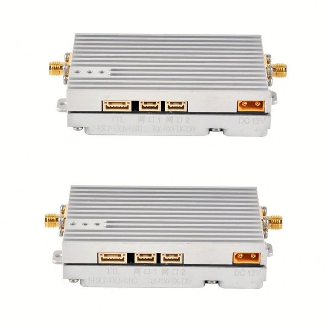 Remote Graphics Integrated UAV 15KM 30 60 150 Data Transmission Module Wireless AD Lib Broadband Link Mode