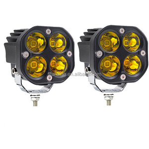 Fábrica al por mayor MINI 3 "pulgadas 40W blanco amarillo punto <span class=keywords><strong>LED</strong></span> pods luz 4x4 carretera niebla/luces de conducción para camión UTV Luces <span class=keywords><strong>Led</strong></span> - Product Image 2