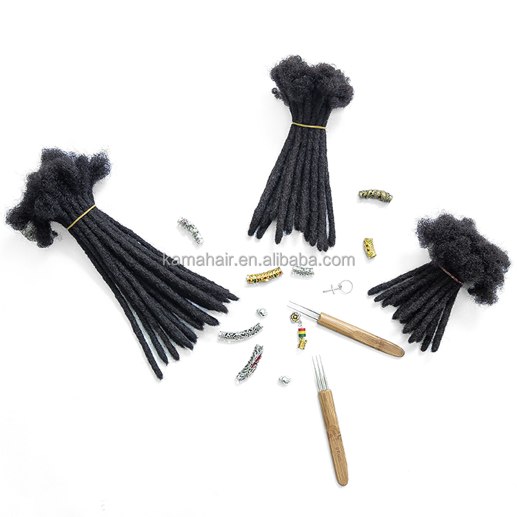 Vast Hair KAMA Dreadlocks Extensions Factory Directly Cheap New Dreadlock Styles Men Jamaican Rasta Dreadlock for Sale thumbnail 3