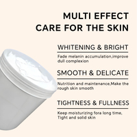 Crème Bio Blanchissante 1KG pour le Visage, le Corps et les Aisselles – Éclaircissement Intense de la Peau et Hydratation Profonde – Personnalisable pour Estomper les Taches de Rousseur