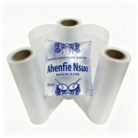 Film plastique à prix d'usine pour sachet d'eau, impression personnalisée, rouleau de film plastique pour sachet d'eau 500ml