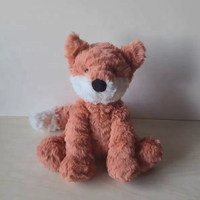 Peluche Kangourou Réversible Super Douce en Coton Lavé, Effet Lapin, Personnalisable, Cadeau d'Anniversaire, Vente Chaude