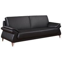 Ensemble de canapés d'angle en cuir, usage commercial, design moderne pour bureau, maison, hôtel, salle de sport, entrepôt, salon, meubles