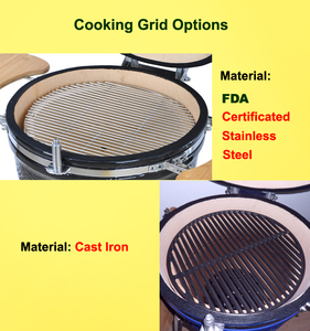 <span class=keywords><strong>SEB</strong></span> — grille de cuisson pour barbecue, 2022 <span class=keywords><strong>SEB</strong></span> KAMADO, accessoires en fonte pour cuire et griller, 18 pouces - Product Image 6