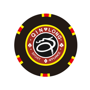 Fichas de póquer de arcilla ABS de 14g, logo personalizado, fichas de doble color, fichas de póquer de arcilla de <span class=keywords><strong>Casino</strong></span> para <span class=keywords><strong>casino</strong></span> - Product Image 1