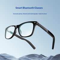 Nouvelles lunettes intelligentes G05 avec casque audio et écouteurs, contrôle tactile, étanches IPX-5, chargement magnétique, monture en PC