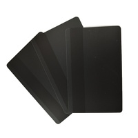 Carte RFID UHF longue portée Cartes RFID noires mates Carte PVC vierge programmable