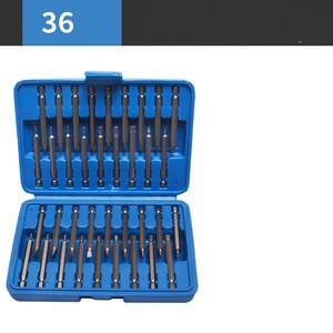 Set di 36/50 <span class=keywords><strong>punte</strong></span> magnetiche in acciaio al cromo-vanadio per cacciavite elettrico completamente automatico, con scatola inclusa - Product Image 4