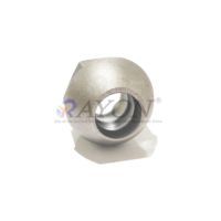 Écrou de fixation galvanisé RAYONSDA R51 à tête bombée, diamètre 48 mm, capacité 800 kN pour support de tunnel, tige creuse, ancre en acier