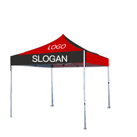 Marquesina plegable de aluminio impermeable con estampado personalizado, carpa para eventos al aire libre, tienda de feria para venta, precio barato, 10x10