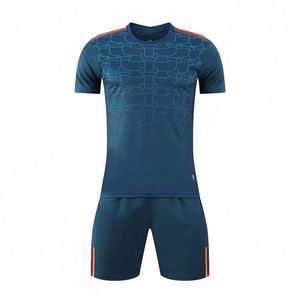 Camisetas de Fútbol al por Mayor, Talla Grande, Color Azul, Diseño Nuevo 2026, 100% Poliéster, Impresión por Transferencia de Calor, 220G - Product Image 4
