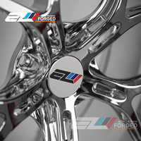 Jantes en alliage d'aluminium concaves forgées monobloc sur mesure, 4 pièces, 15-30 pouces, 5x114.3 5x112 5x108 4x100, finition chrome brossé PVD poli, neuves