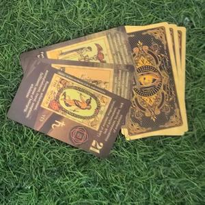 卸売カスタム金箔タロットPVCゲームカード（ガイドブック付き） - Product Image 2