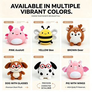 Collezione di Giocattoli Interattivi con Registrazione Audio, Certificati CE e CPC, <span class=keywords><strong>Panda</strong></span> e Gatto Arcobaleno che Ripetono la Voce, Animali di Peluche - Product Image 2