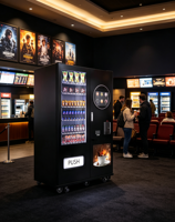 Distributeur automatique de snacks et de boissons 24h/24, sans personnel, avec écran tactile, pour centres commerciaux, campus, cinémas et stations-service