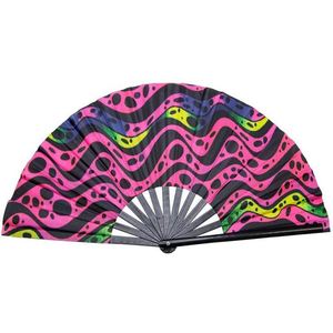 Éventail en tissu durable de style cœur en plastique, fait main, qualité garantie, facile à utiliser, vente en gros, produit phare - Product Image 1