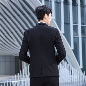 Unisex Three Piece Suit Set For Work Anti Wrinkle Business Formal Wear - Product Image 4