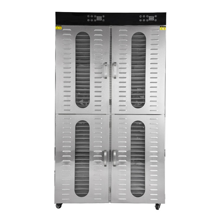 80 Trays Stainless Steel Fruit Food Dryer Food Processors Vegetable Dehydrator Machine Price for Sale