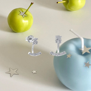 Pendientes de Aro con Diseño de Oso Adorable, Joyería Fina de Lujo, con Múltiples Gemas y Perlas, Chapados en Oro y Plata, para Mujer, Joyería Premium - Product Image 6