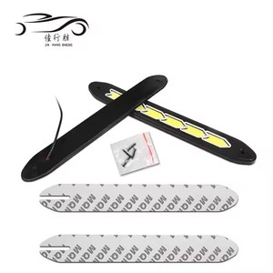 Mini Dual Led Flexible COB Dual Color Blanco Amarillo Adorno Luces Ojo De Aguila DRL Conducción Lámpara antiniebla Luz Led Flexible - Product Image 6