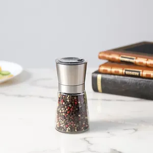 Patented kitchen tools Stainless Steel Manual Spices Herbs Salt and Pepper Grinder