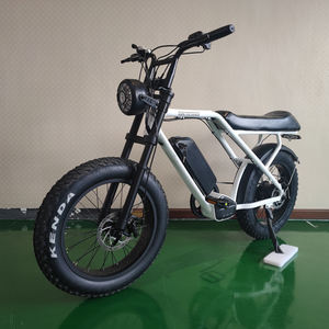 <span class=keywords><strong>OUKA</strong></span> E 73 Gros Pneu Ebike Vert Super Puissance Pedelec Deux 2 Places Siège Vélo Électrique Rétro Vintage Plage Cruiser Vélo Électrique - Product Image 4