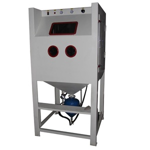 Manual High Sand Blasting Cabinet for Metal Surface Cleaning - Product Image 3