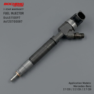 Inyector de Combustible Diésel Common Rail 0445110097 A6120700087 0445110098 para Motor Mercedes Benz Sprinter 211 311 411 CDI OM612 - Product Image 1