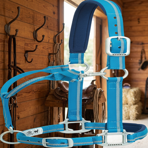New Arrival <b>Cheap</b> Comfortable and Durable Nylon Webbing custom made Horse Halters Riding Sports - Product Image 1