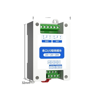 โมดูลเชื่อมต่อเครือข่าย Ebyte MA01-AACX2220 RS485 พอร์ตอนุกรม I/O รองรับโปรโตคอล Modbus Io พร้อมเอาต์พุต Snmp - Product Image 1