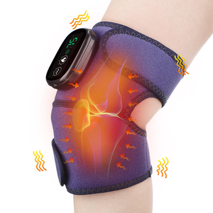 Masajeador de rodilla recargable inalámbrico Banda de compresa caliente para aliviar el dolor articular - Product Image 3