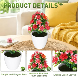 Maceta de Bonsái Miniatura Directo de Fábrica, Planta Artificial Realista, Venta Caliente, Decoración de Interiores para el Hogar, Adorno Pequeño para Mesa - Product Image 3