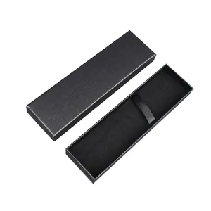 Business pen packaging paper box with velvet foam