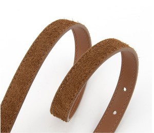 <span class=keywords><strong>Ceinture</strong></span> en cuir de vachette et <span class=keywords><strong>daim</strong></span> noir et marron vintage de haute qualité pour femmes, fine et ajustée, avec boucle, idéale pour les jeans et les robes - Product Image 6