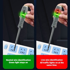 Destornillador Plano/Cruzado Multifuncional con Indicador, Herramientas para Electricistas, Destornillador, Probador Eléctrico Tipo Pluma - Product Image 4