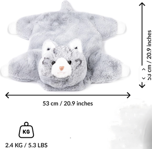 Gewichtete Schoßkatze Beruhigende Entlastung für Kinder mit Angstzuständen, Plüsch-Bär-Decke aus Stoff, mit PP-Füllung, Stofftier - Product Image 5
