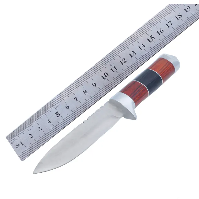 Yangjiang चाकू जंगली आत्मरक्षा चाकू लकड़ी संभाल सीधे चाकू