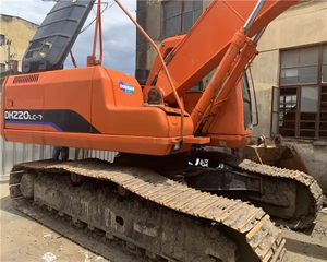 À vendre à bas prix Excavatrice sur chenilles d'occasion originale Doosan DH220LC-7 Doosan DH220LC de grande performance - Product Image 5