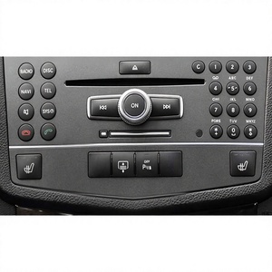 For Mercedes Benz W204 W212 GLK300 Center Console Decoration Acrylic <b>Car</b> <b>Interior</b> Function Button Stickers - Product Image 3