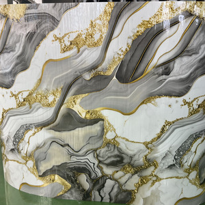 Modernas Pegatinas de Azulejos de PVC Autoadhesivas Impermeables de 30*60cm con Diseño de Mármol <span class=keywords><strong>para</strong></span> Decoración de <span class=keywords><strong>Paredes</strong></span> de Cocina y Sala de Estar - Product Image 3