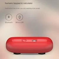LOFREE Mode rétro pour clavier numérique Bluetooth Bureau financier Calculatrice sans fil LED rétro-éclairé Fonctionnement mécanique Nouveau