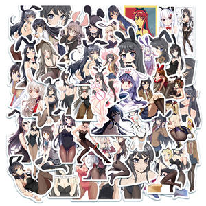 50 Pegatinas Decorativas de Anime Japonés <span class=keywords><strong>para</strong></span> Patinetas, Botellas, Maletas, Portátiles y Mesas - Product Image 2