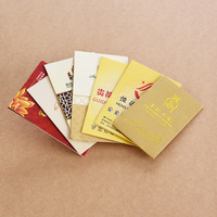 Sobres para Tarjetas de Llave de Papel Grueso Impresos Personalizados, Porta Tarjetas de Bienvenida para Hoteles, Bolsas de Papel Promocionales para Habitaciones Estándar