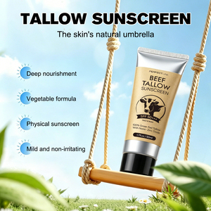 <span class=keywords><strong>Protector</strong></span> <span class=keywords><strong>Solar</strong></span> OEM Natural Coreano para el Cuidado de la Piel con Óxido de Zinc, Fórmula Resistente al Agua y No Grasa, con Sebo de Res, Protección UV, <span class=keywords><strong>Sin</strong></span> Residuos Blancos - Product Image 5