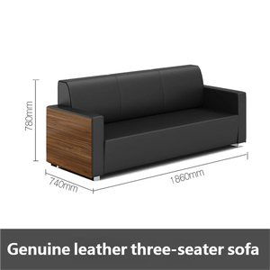 أريكة فاخرة عالية الجودة من الجلد بتصميم أوروبي حديث، طقم أرائك للمنزل وغرفة المعيشة - Product Image 1