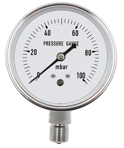 Manomètre à diaphragme Shelok Top Fashion Cycle Air Gas 60MM 100MM Millibar - Product Image 1